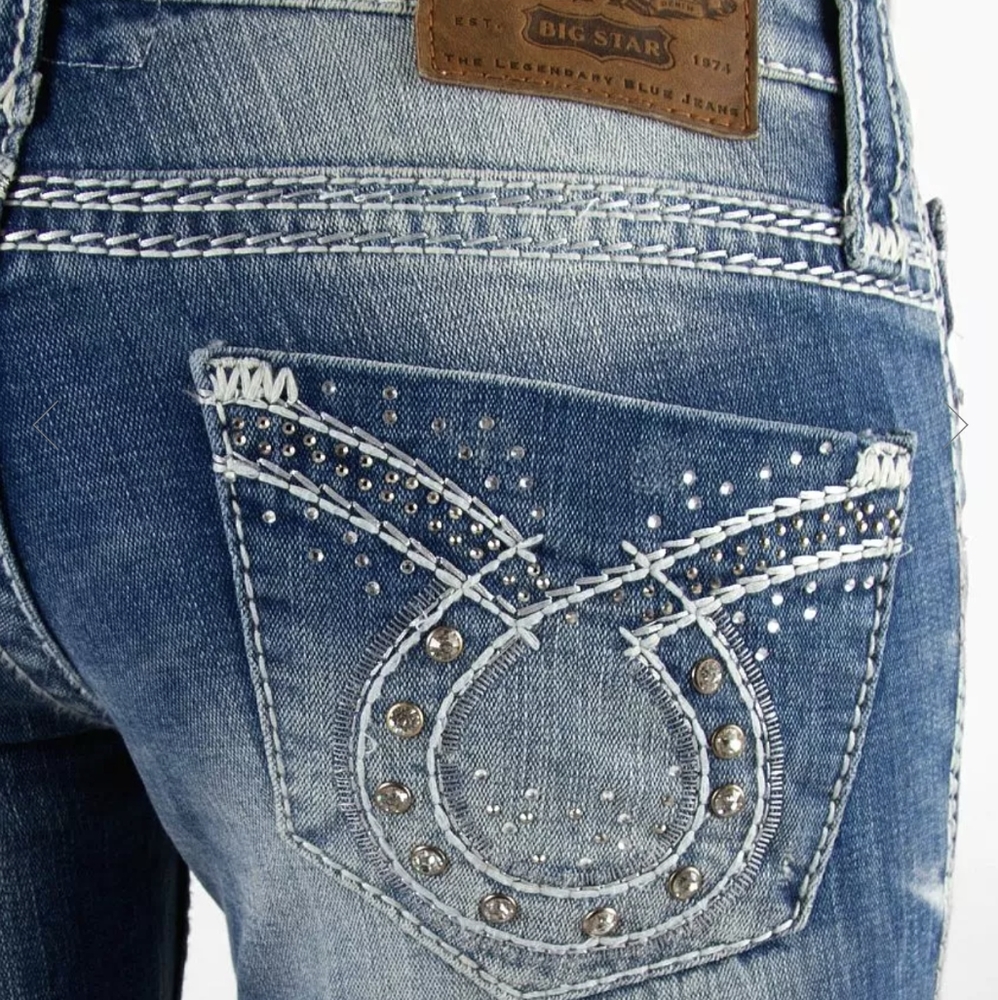 ISO Big Star Sweet Flare Vintage Jeans